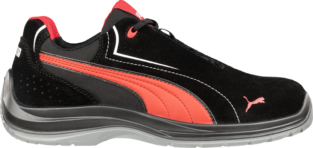 Puma® - Touring Black Suede Low S3