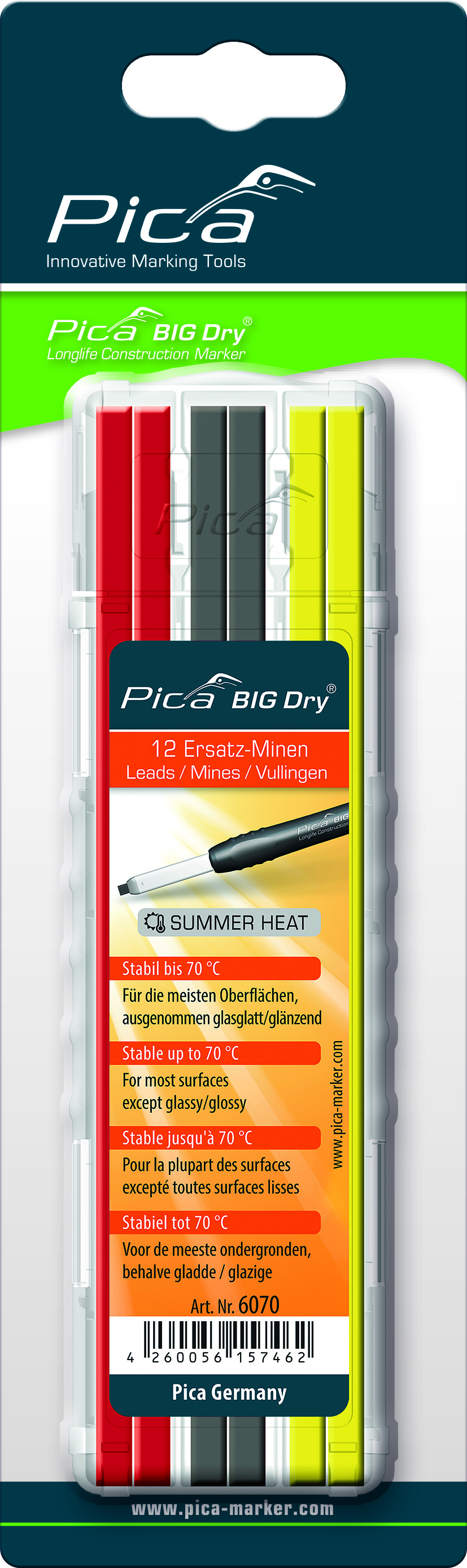 Pica® - Big Dry Ersatzminen Set Sommer-Minen FOR ALL