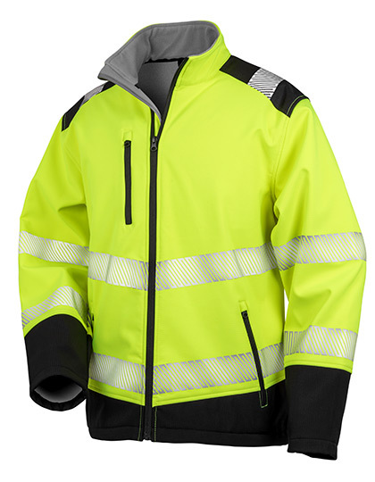 Result Safe Guard® - Printable Ripstop Safety Softshell Jacket
